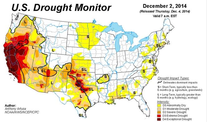 California Drought Update for April 23, 2015